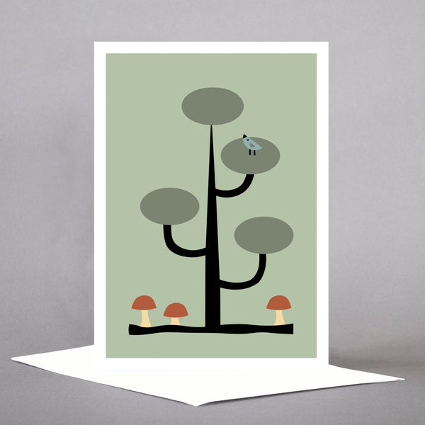 Tree Birds - Set of 5 Individual Cards