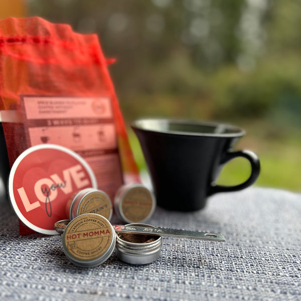 Love Brews Magic Coffee Dust Sampler | 3 flavors | 36 servings | Perfect Coffee Lover Gift