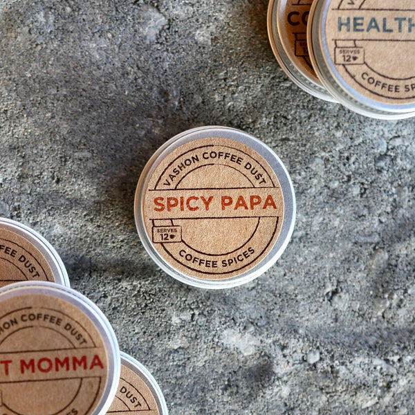 Individual Mini-Tins | 12 servings | Sample Any Coffee Dust Flavor
