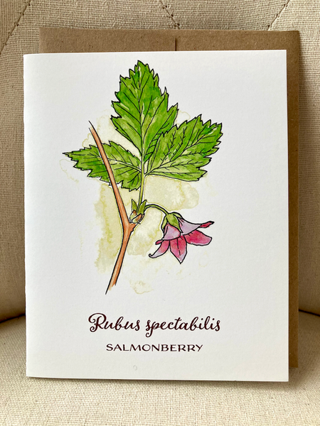 Berry Flowers of the Pacific Northwest - 5 notecard set
