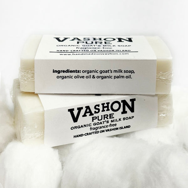 Goat Milk Soap / Organic / Vashon Pure