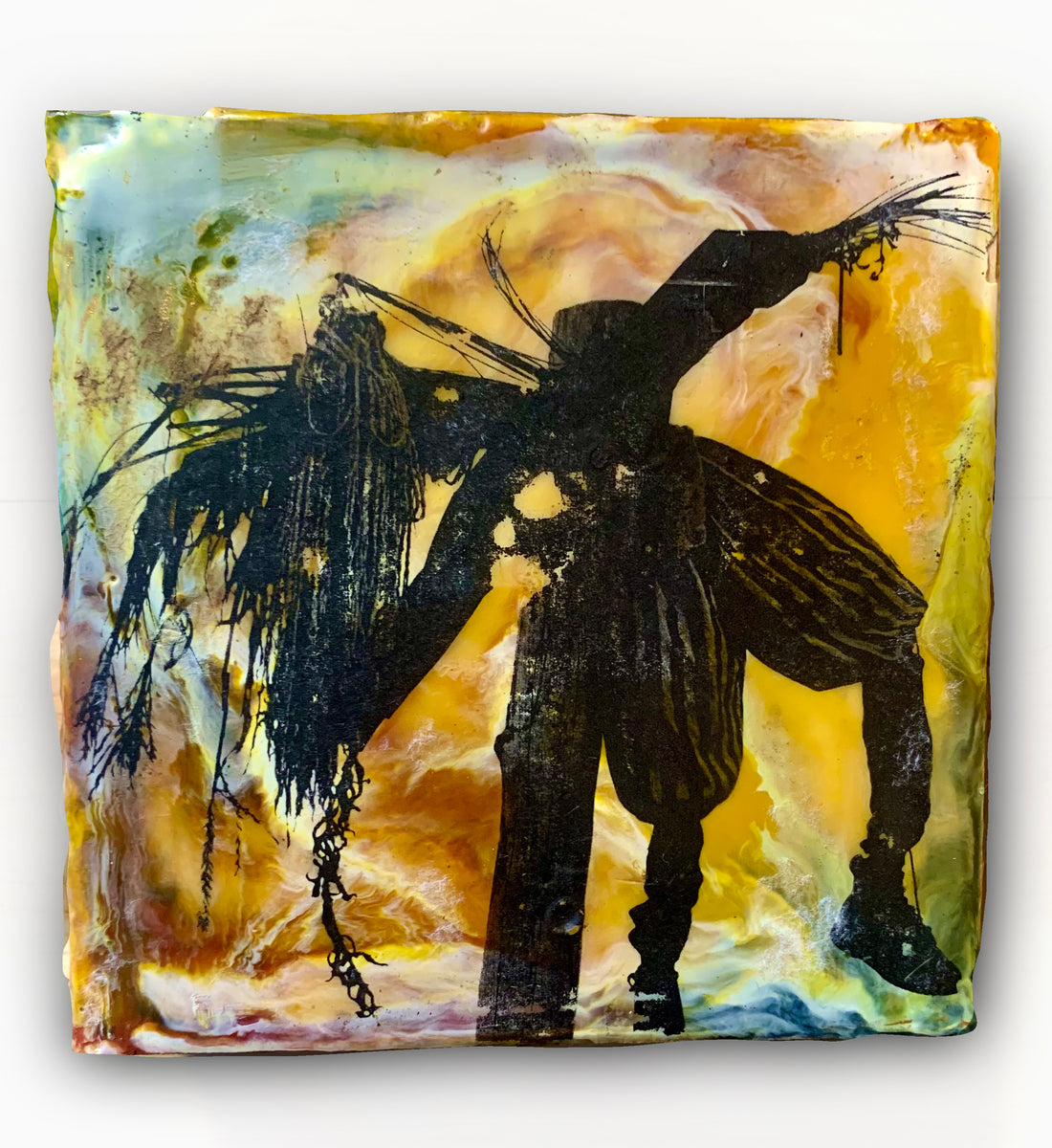 Buy Handmade encaustic painting