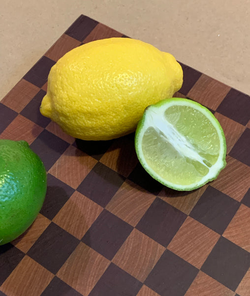 Wooden Cutting Board - Checkerboard