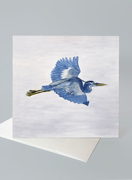 "Great Blue Heron" – Series 2 Card Collection - Set of 6 Individual Cards
