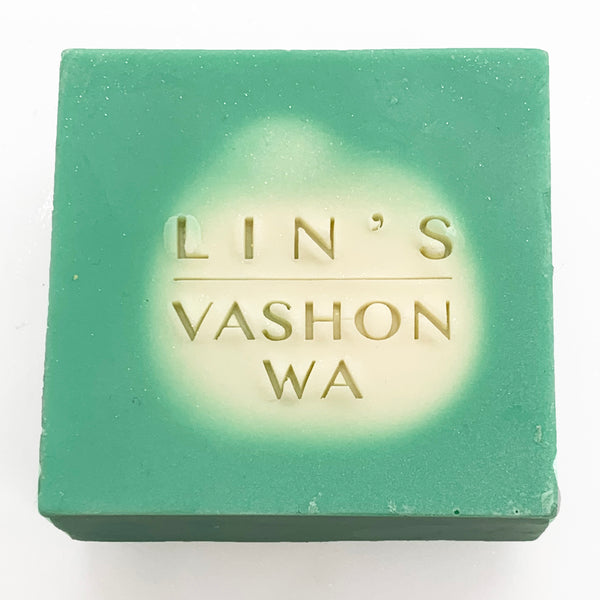 Lin's Cucumber Melon Loofah Soap