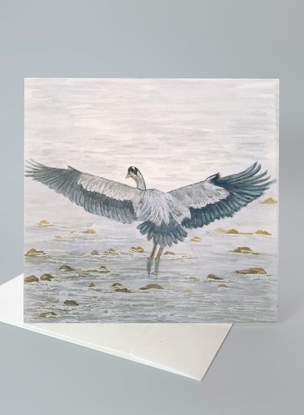 "Great Blue Heron" – Series 2 Card Collection - Set of 6 Individual Cards