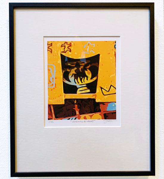 "Learning by Heart" Framed Limited Print