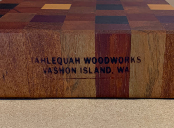 Wooden Cutting Board - Mini Squares