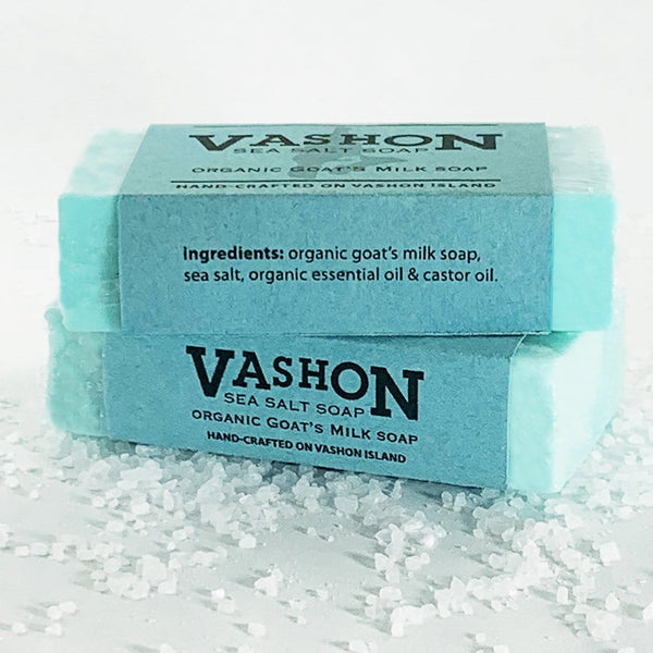 Goat Milk Soap / Organic / Vashon Sea Salt