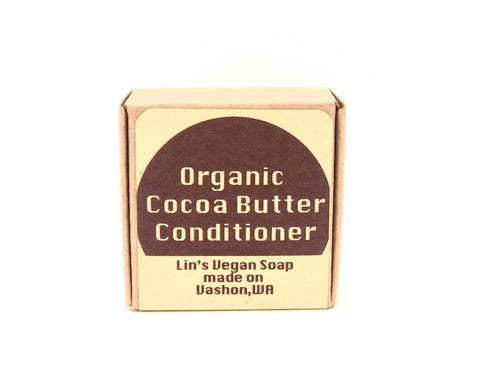 Lin's Organic Cocoa Butter Hair Conditioner Bar