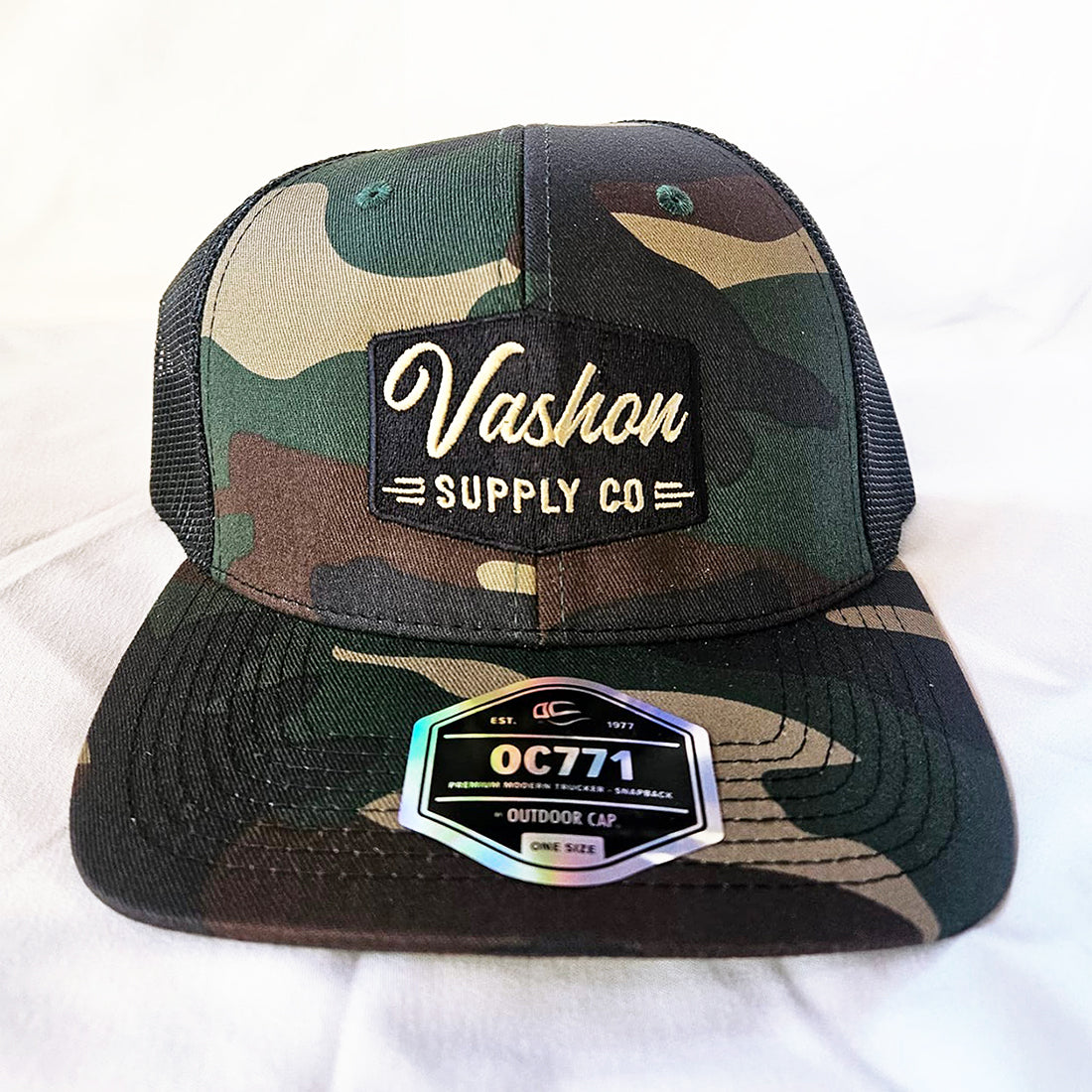 Vashon Camo Baseball Hat