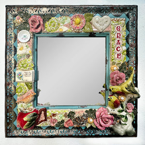 Mosaic Mirror "Grace"