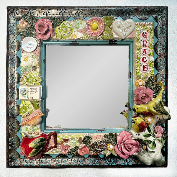 Mosaic Mirror "Grace"