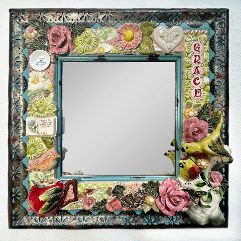 Mosaic Mirror "Grace"