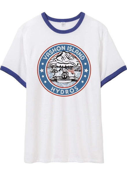 Vashon Hydro Race T-Shirt's (White or Light Gray)