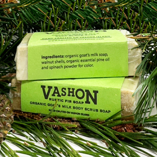 Copy of Goat Milk Soap / Organic / Vashon Rustic Fir