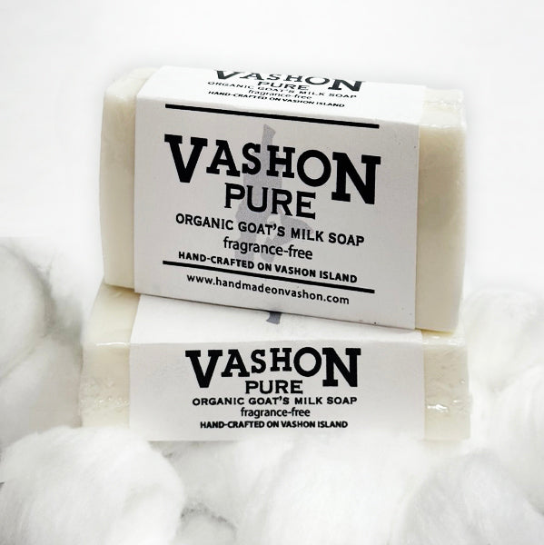 Goat Milk Soap / Organic / Vashon Pure