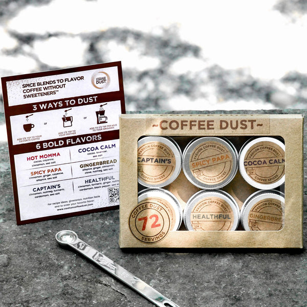 Coffee Dust Sampler - 72 servings