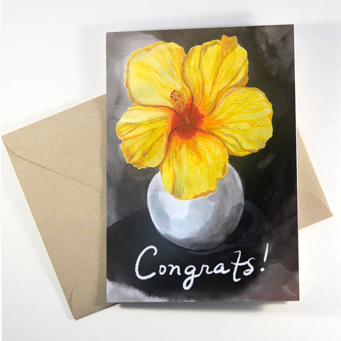 "Congrats" Greeting Card