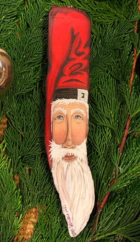 Driftwood Santa Buckle Up