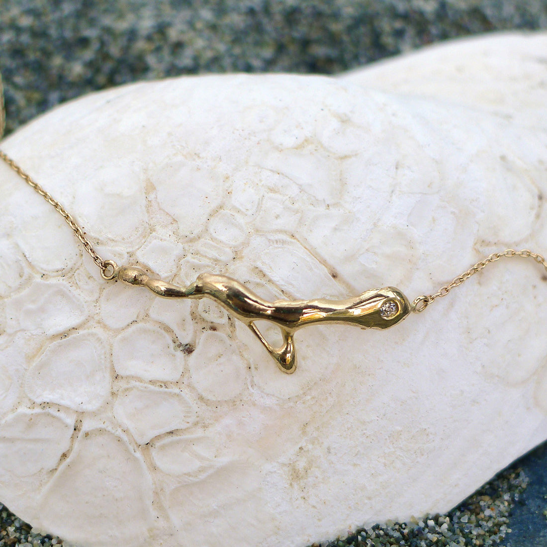 Sandbar Gold And Diamond Bracelet