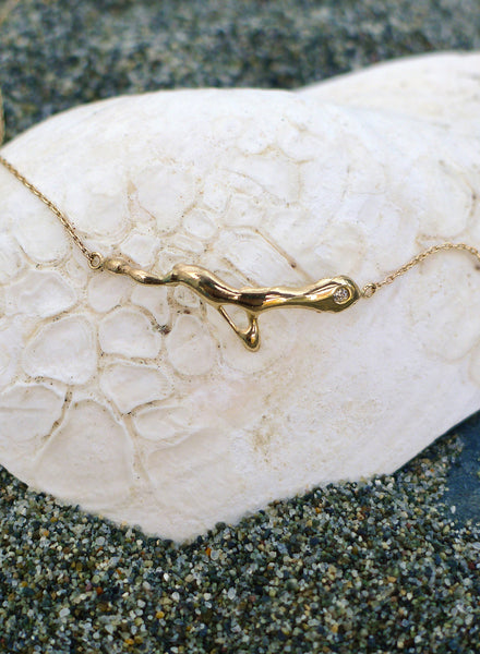 Sandbar Gold And Diamond Bracelet