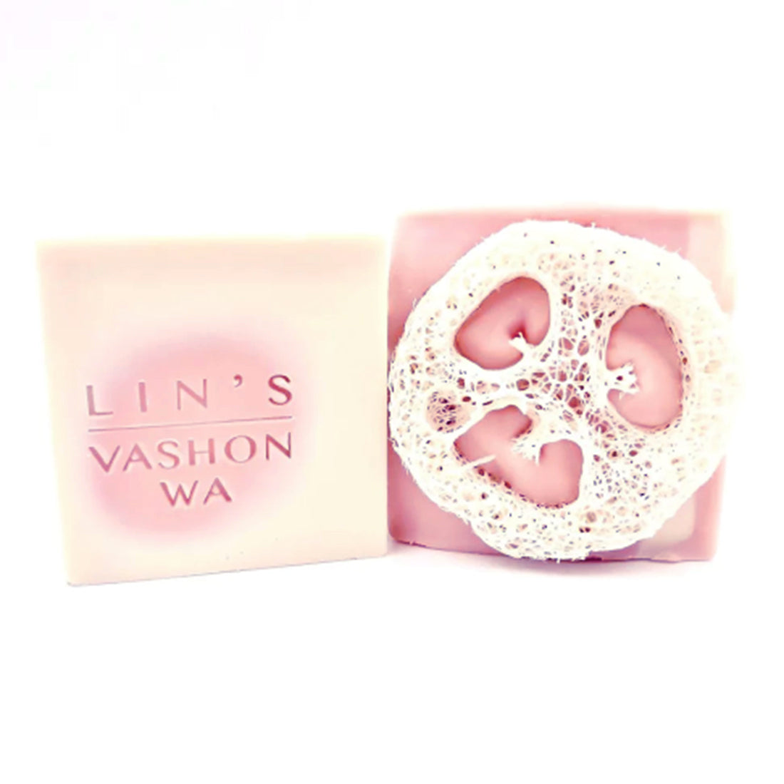 Lin's Lilac Loofah Soap