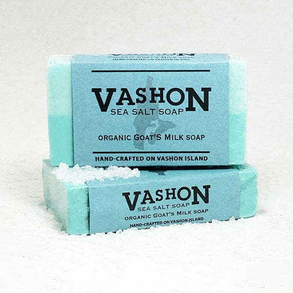 Goat Milk Soap / Organic / Vashon Sea Salt