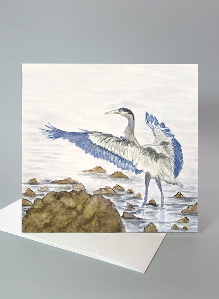 "Great Blue Heron" – Series 1  Card Collection - Set of 6 Individual Cards